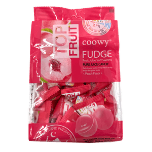 Top Fruit Soft Sweets Pure Juice Candy Peach 11.28 Oz (320g)