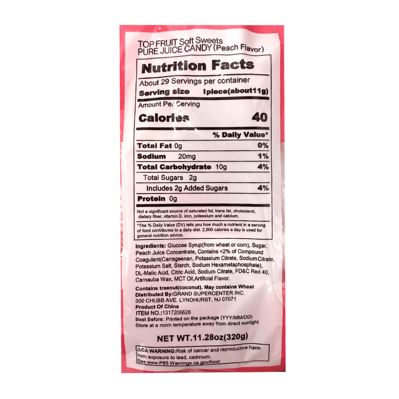 Top-Fruit-Soft-Sweets-Pure-Juice-Candy-Peach-11.28-Oz--320g-