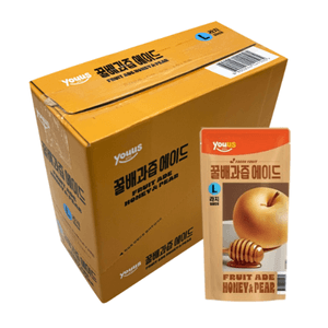 Fruit Ade Honey & Pear 11.49 Fl Oz (340ml) x 8 Packs