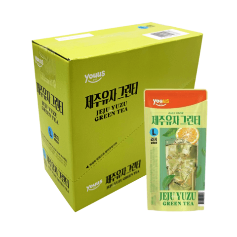 Jeju-Yuzu-Green-Tea-11.49-Fl-Oz--340ml--X-8-Packs