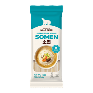 Thin Wheat Flour Noodles Somyeon 3 Lb (1kg)