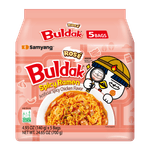 Buldak-Rose-Ramen-Multi-4.93-Oz--140g--X-5-Pack