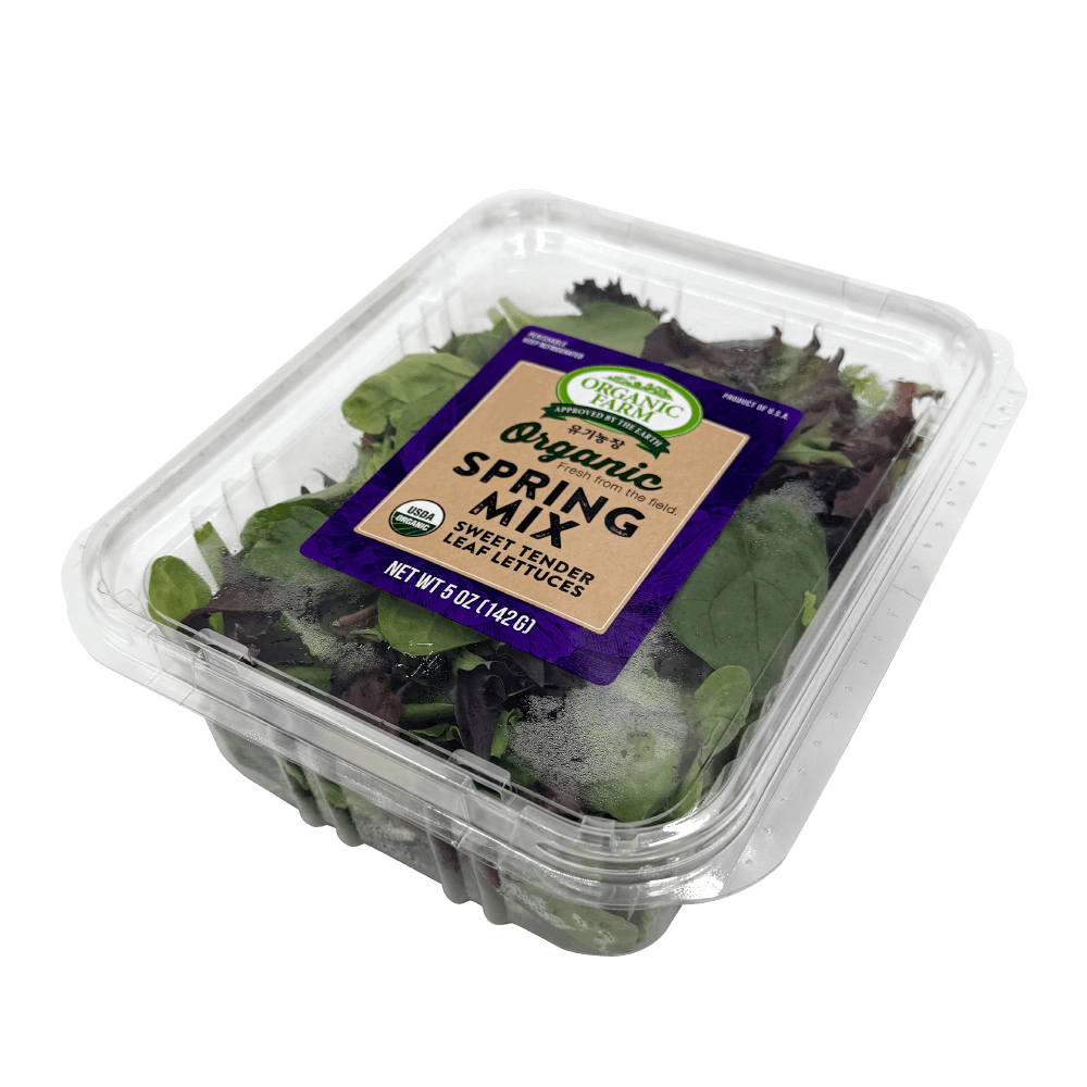Organic Spring Mix Clamshell 5OZ - H Mart