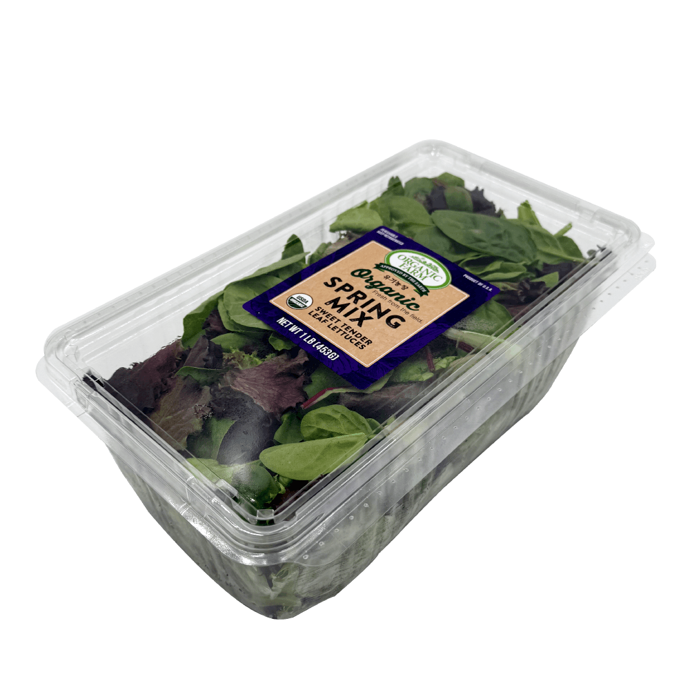 Organic Spring Mix Clamshell 16OZ - H Mart
