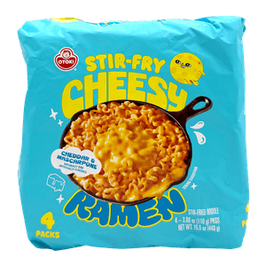 Stir-fry Cheesy Ramen Cheddar & Mascarpone 3.88 Oz (110g) X 4Packs