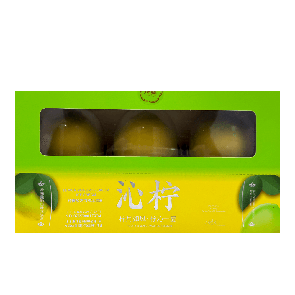 Ice Cream (Lemon Yogurt) 3.3 Fl Oz (90ml) - H Mart