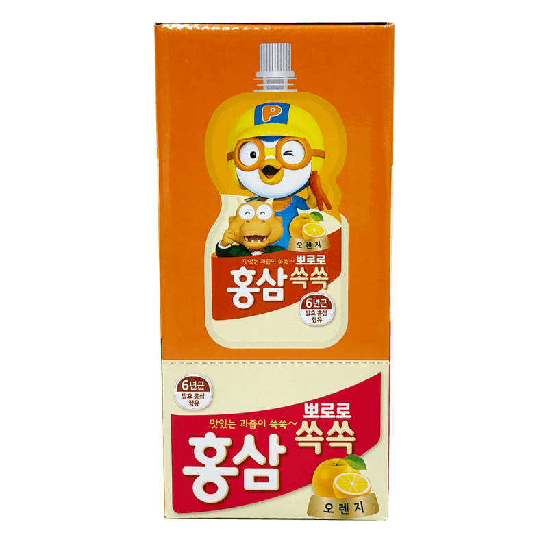 Ginseng-Pororo-Orange-3.38oz-100ml--10-Pouches
