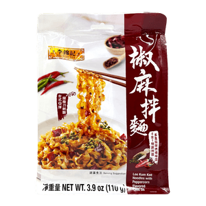 Noodles With Peppercorn Flavored Chili Oil 3.88 Oz (110g)