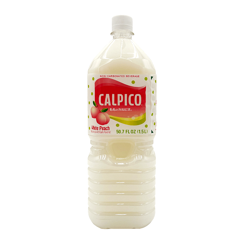Calpico White Peach 50.72 Fl Oz (1.5L) - H Mart