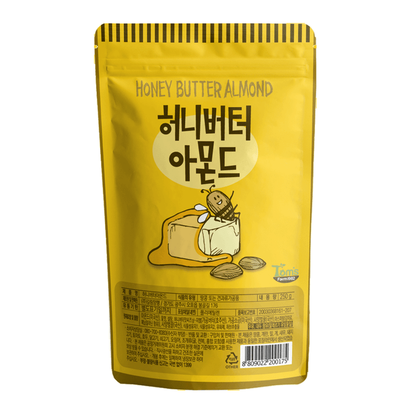 GILIM-HONEY-BUTTER-ALMOND-POUCH--7.4OZ-210G--20-허니버터-아몬드--파우치-