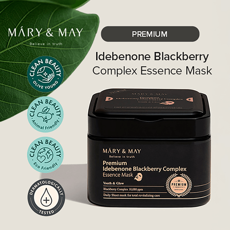Premium-Idebenon-Blackberry-Complex-Essence-Mask-20pcs