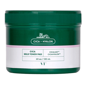 Vt Cica Mild Toner Pad 60pcs