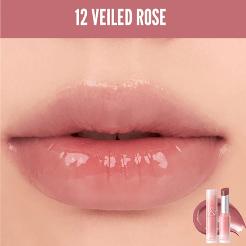 ROM-ND-GLASTING-MELTING-BALM-12-VEILED-ROSE-0.12-OZ--3.5G--1-롬앤-글래스팅-멜팅-밤-12-베일드-로즈
