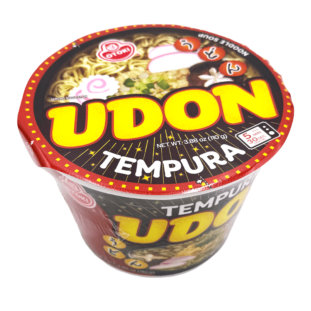 Tempura Udon Cup Noodle 3.88 Oz (110g) - H Mart
