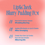 Keyring-Lip-cheek-Blurry-Pudding-Pot-Cr04-Seventeen-0.17-Oz--5g-
