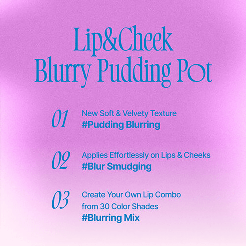 Keyring-Lip-cheek-Blurry-Pudding-Pot-Mv03-Baddie-0.17-Oz--5g-