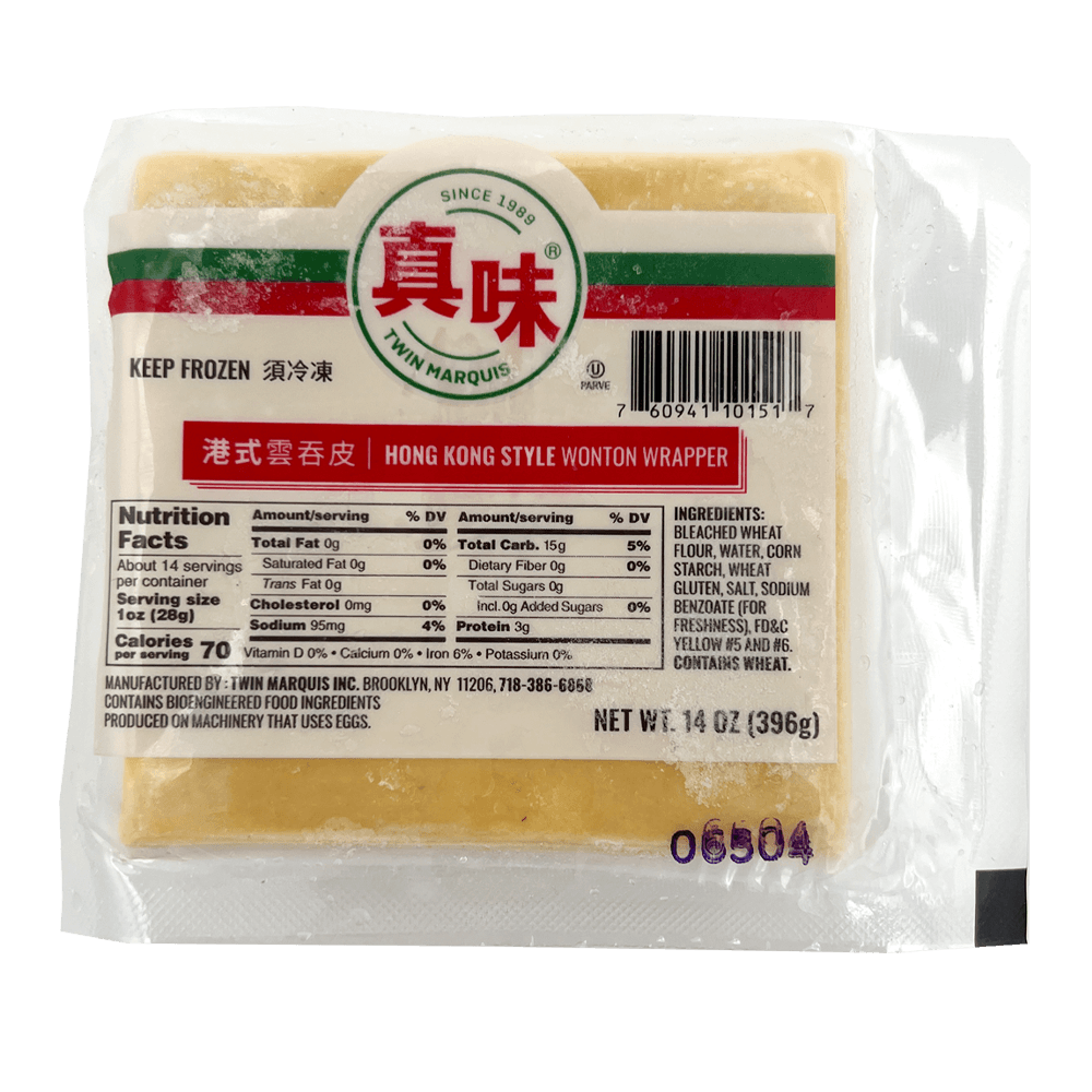 Hong Kong Style Wonton Wrapper 14 Oz (396g) - H Mart
