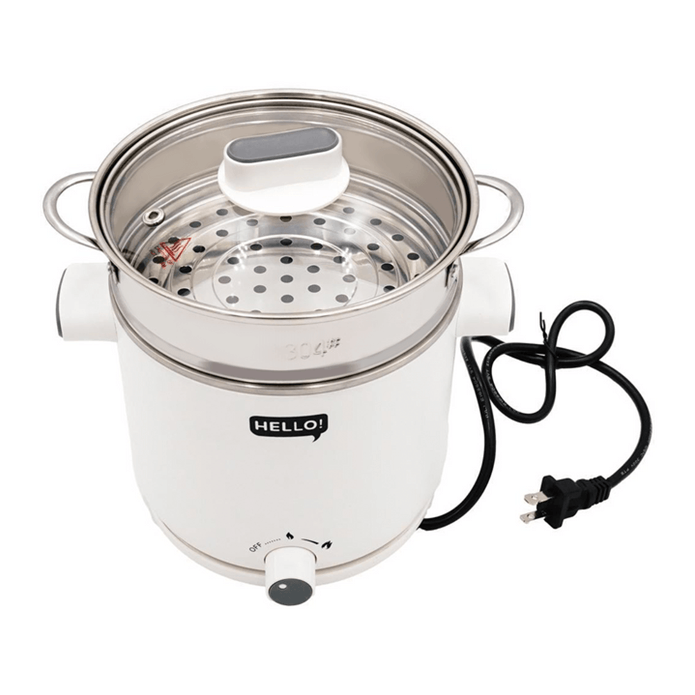 Electric Multi Cooking Pot (White) 1.58 Qt (1.5L) - H Mart
