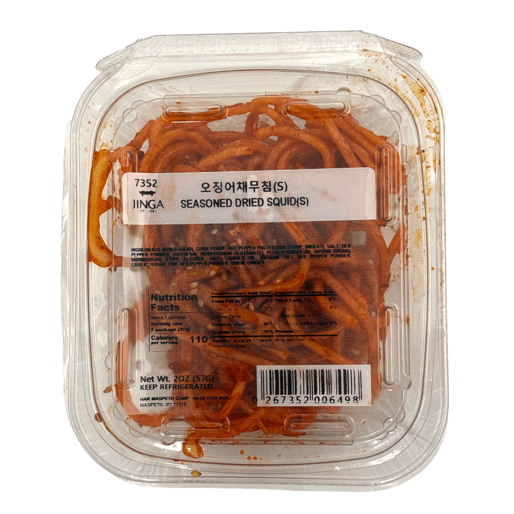 Seasoned Dried Squid 2 Oz (56g) - H Mart