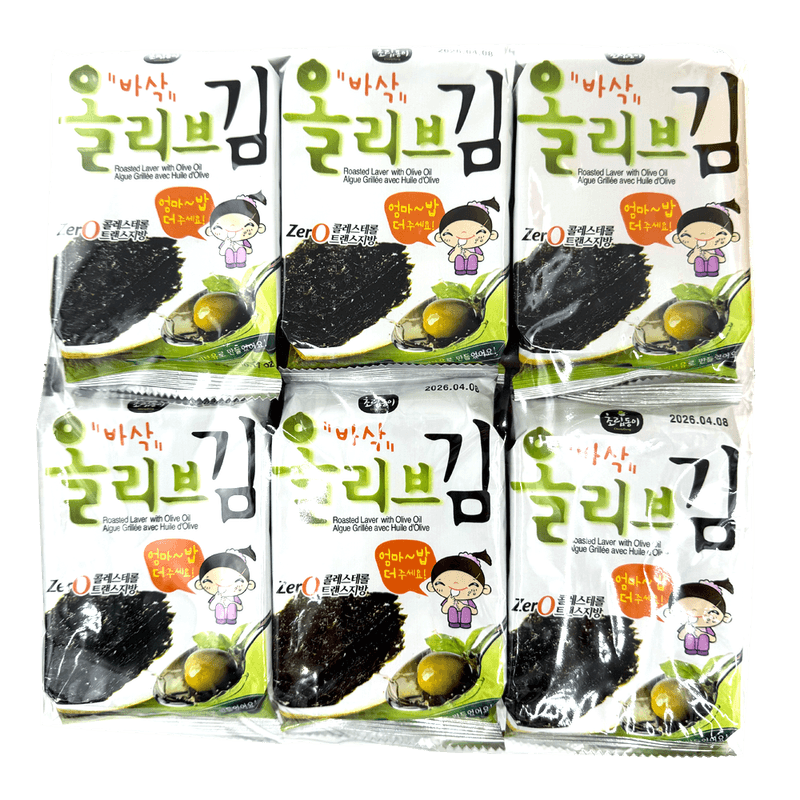 Olive-Oil-Rosted-Seaweed-0.17-Oz--4g--X-12-Packs