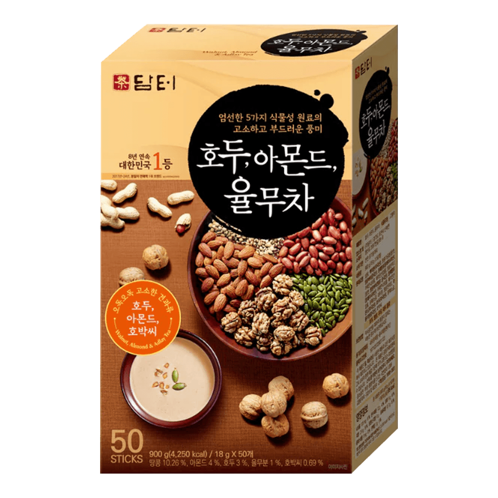 Walnut Almond Adlay Tea 50 Sticks 0.63 Oz (17g) - H Mart