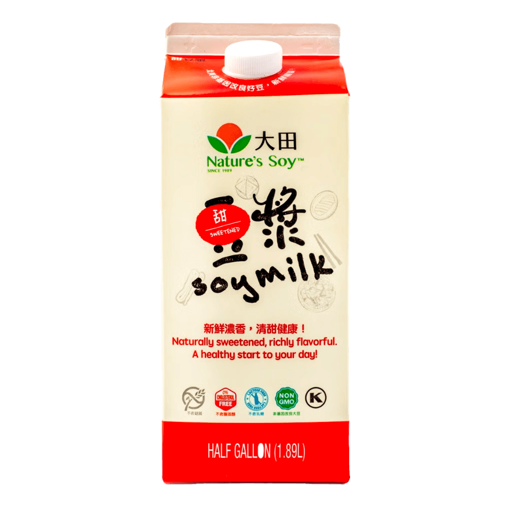 Soymilk (Sweetened) 0.5 Gl (1.89L) - H Mart