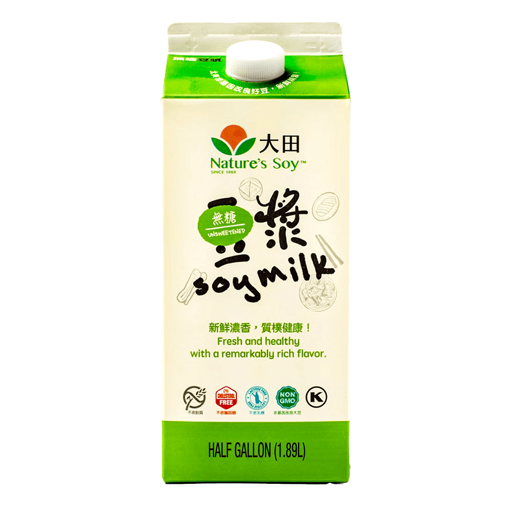 Soymilk (Unsweetened) 0.5 Gl (1.89L) - H Mart