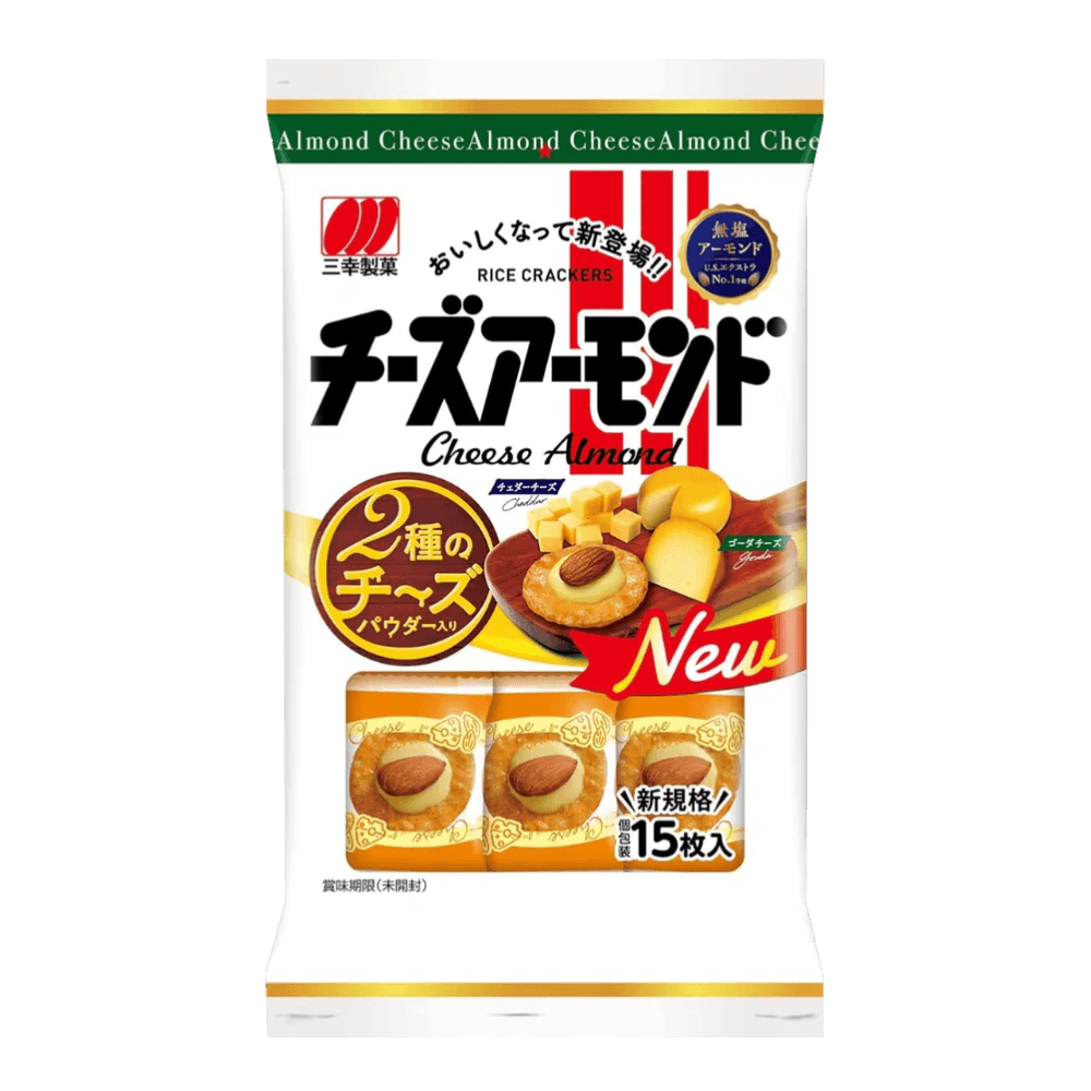 Cheese Almond Snack 1.56oz(44g) - H Mart