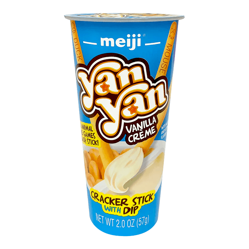 Yan Yan Vanilla Creme Cracker Stick With Dip 2 Oz (57g) - H Mart