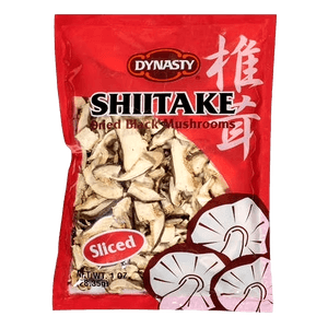 Shiitake Dried Black Mushrooms Sliced 1 Oz (28.35g)
