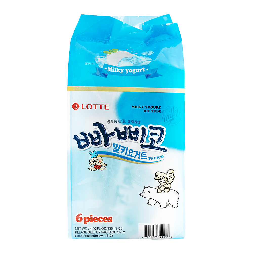 Papico Milky Yogurt 4.4 Fl Oz(130ml) - H Mart