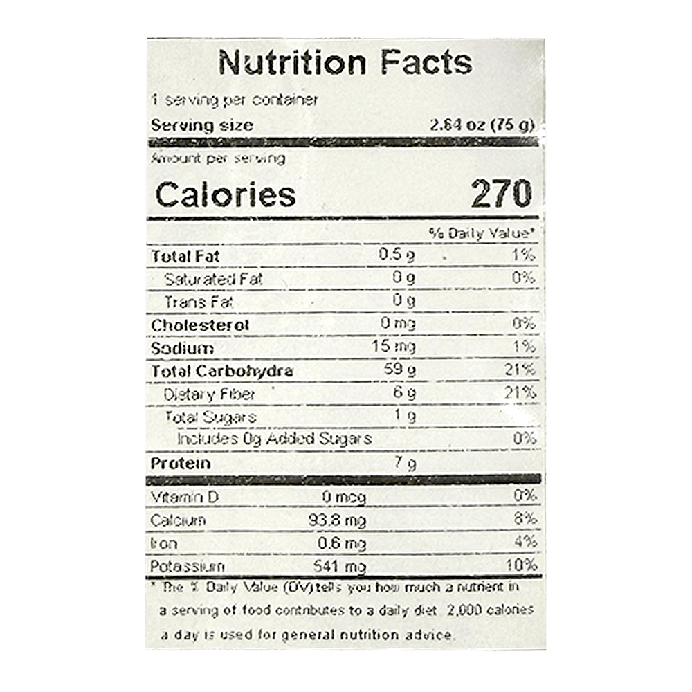Roasted Potato 2.64 Oz (75g) - H Mart