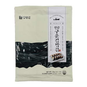Jeongdam Roasted Seaweed Sheet 0.77 Oz (22g)