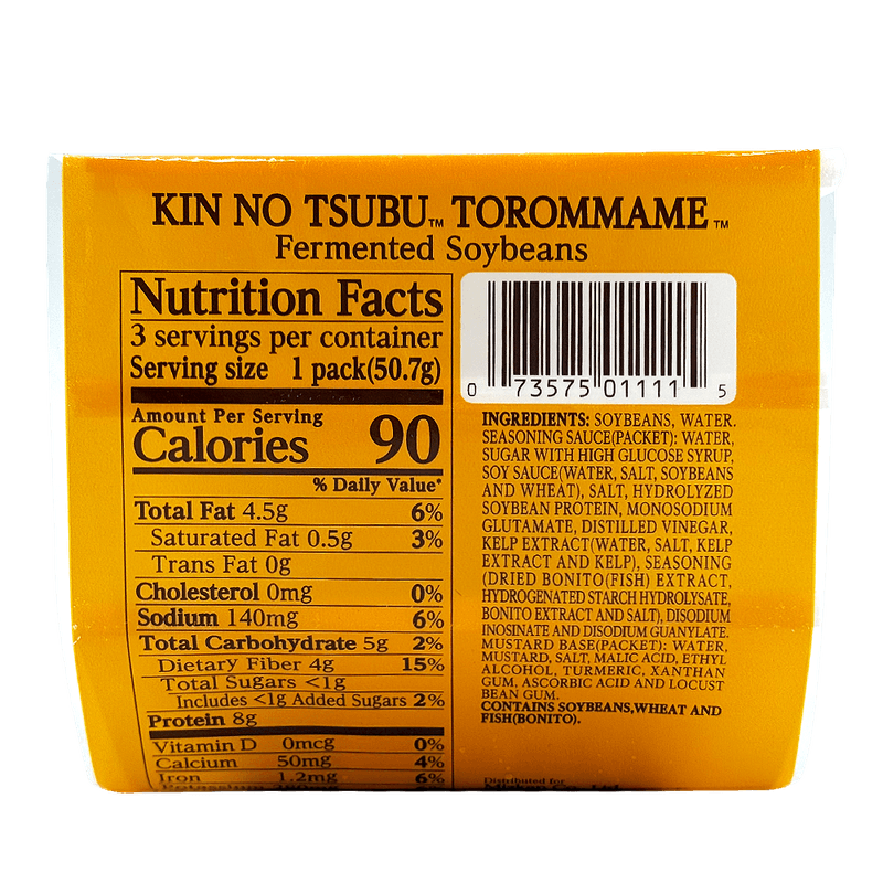 Kintsubu Toromame Natto 3pk 5.36 Oz (151g) - H Mart