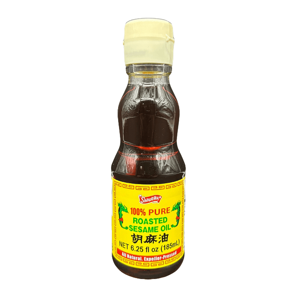100% Pure Sesame Oil 6.25 Fl Oz (185ml) - H Mart