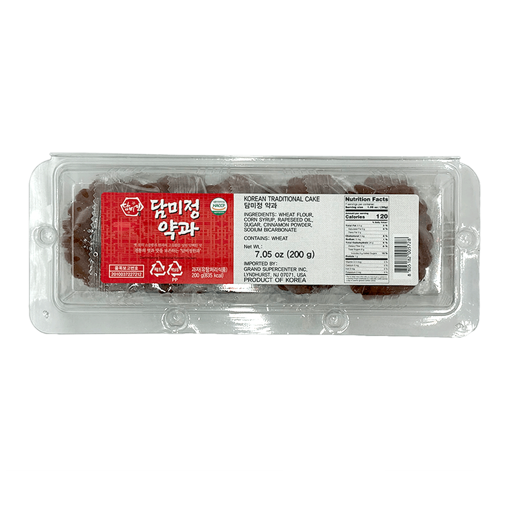 Korean Honey Pastry Yakgwa 7.05 Oz (200g) - H Mart