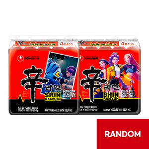 Shin Ramyun Kpop Demon Hunters 4.23 Oz (120g)