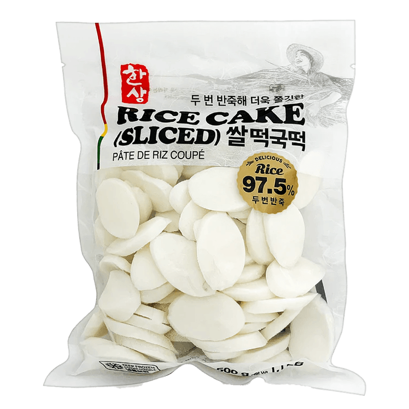 Sliced Rice Cake 1.1 Lb (500g) - H Mart