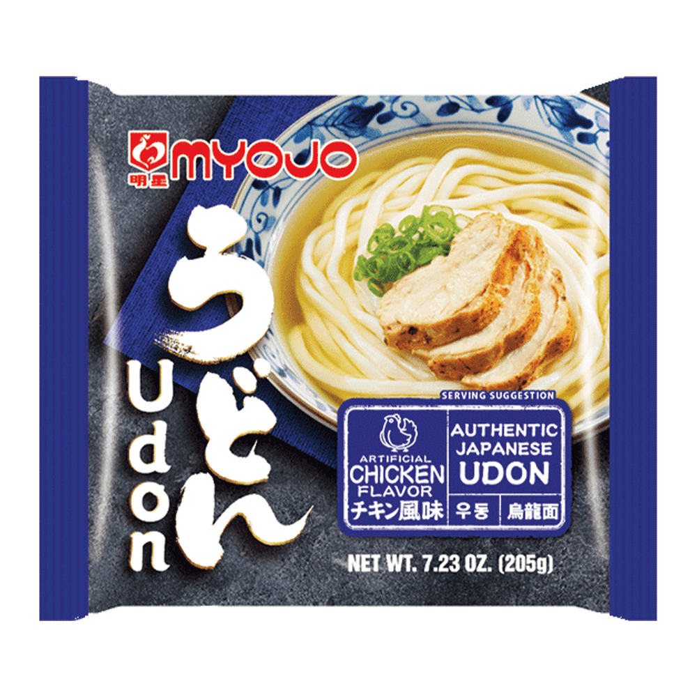 ◆udon.◆ Udon Chicken Flavor 7.23 Oz (205g) - H Mart