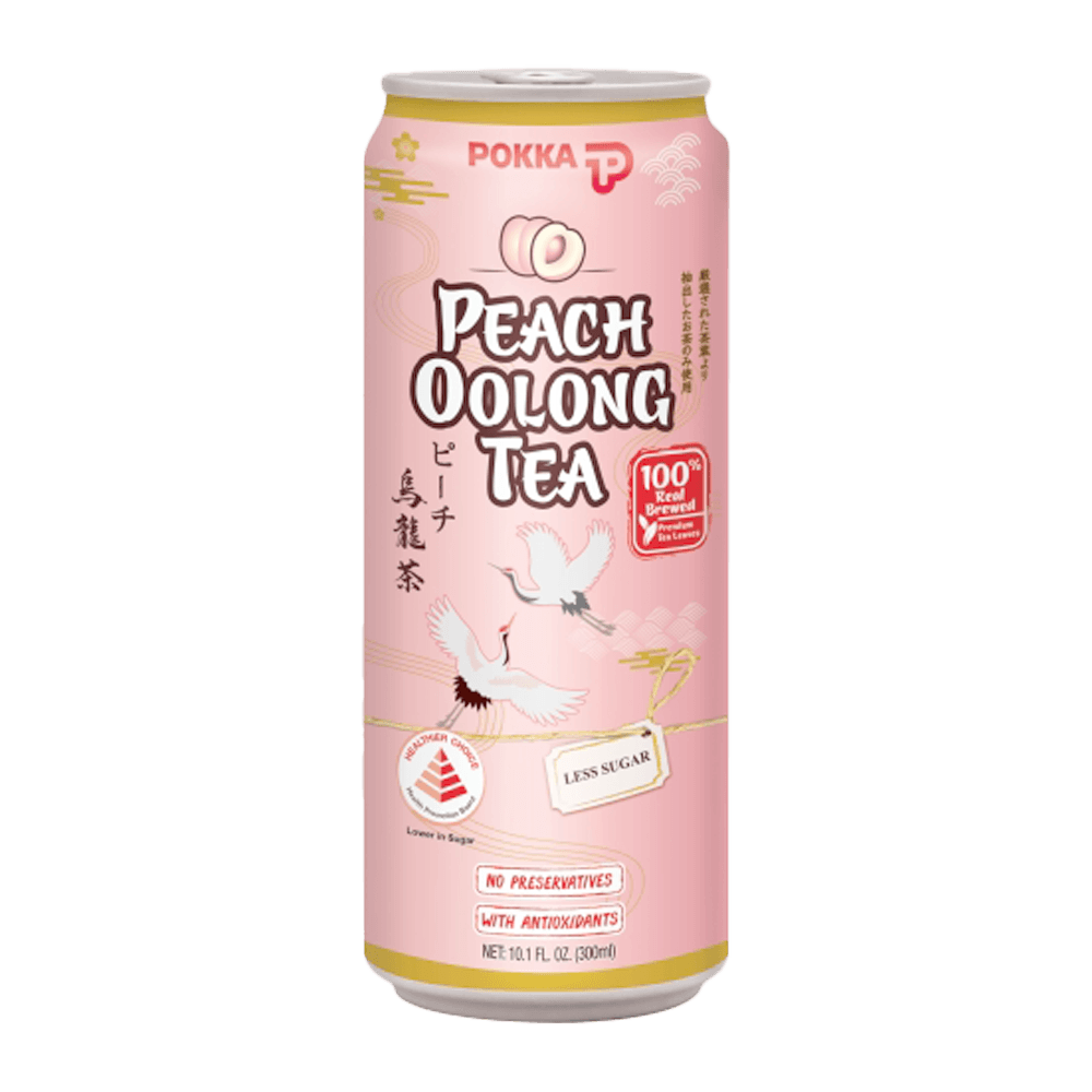 Peach Oolong Tea Less Sugar 10.14 Fl Oz (300ml) - H Mart