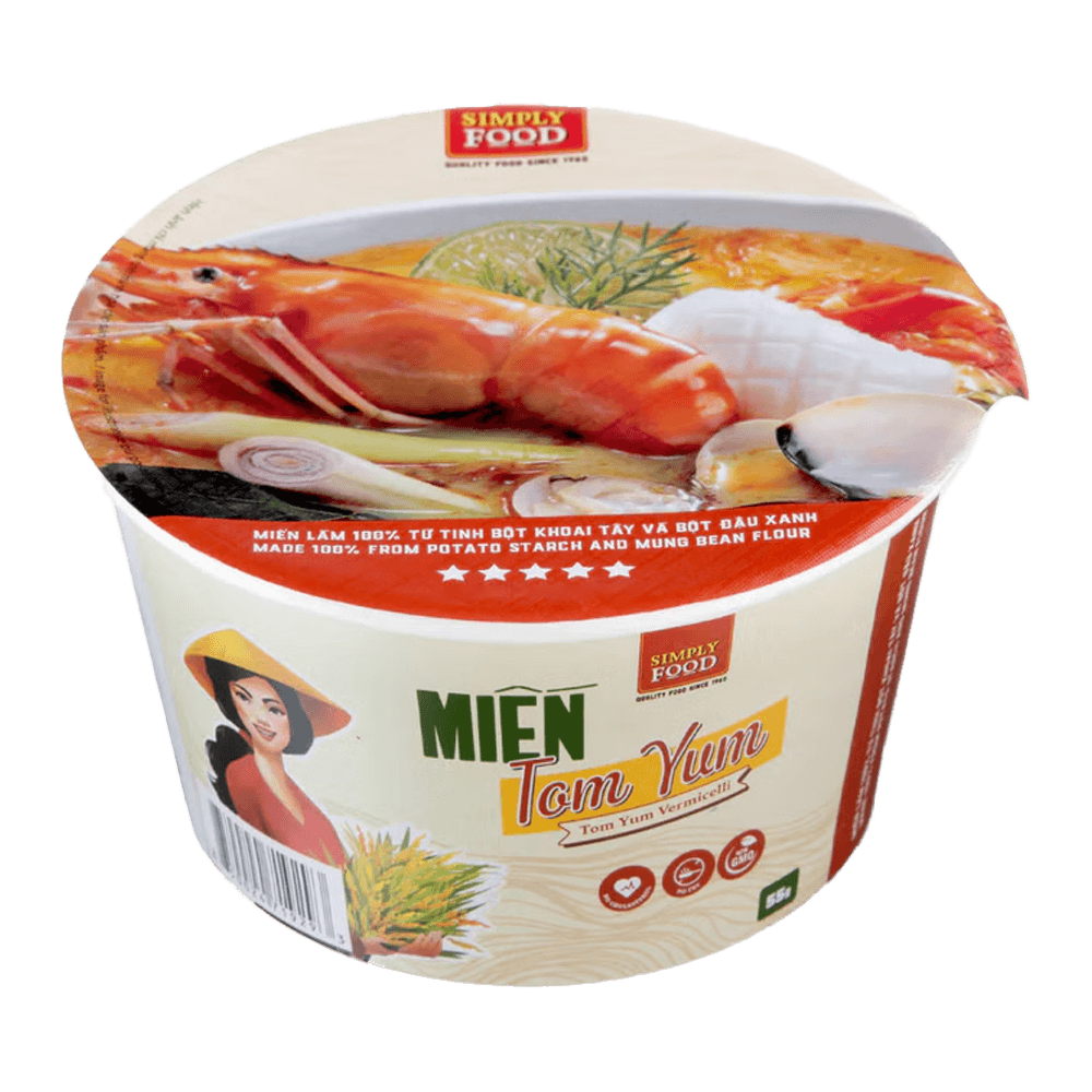 Tom Yum Noodle 1.94 Oz (54g) - H Mart