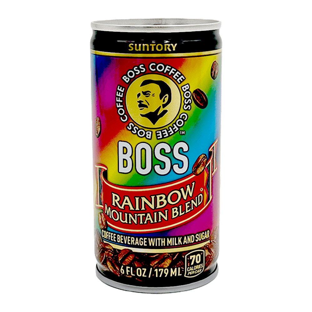 Boss Rainbow Mountain Blend Can 6 Fl Oz (179ml) - H Mart