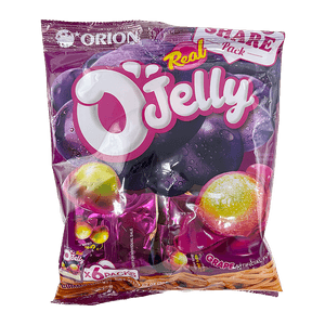 Ojelly Real Grape 6pk 7.61 Oz (216g)