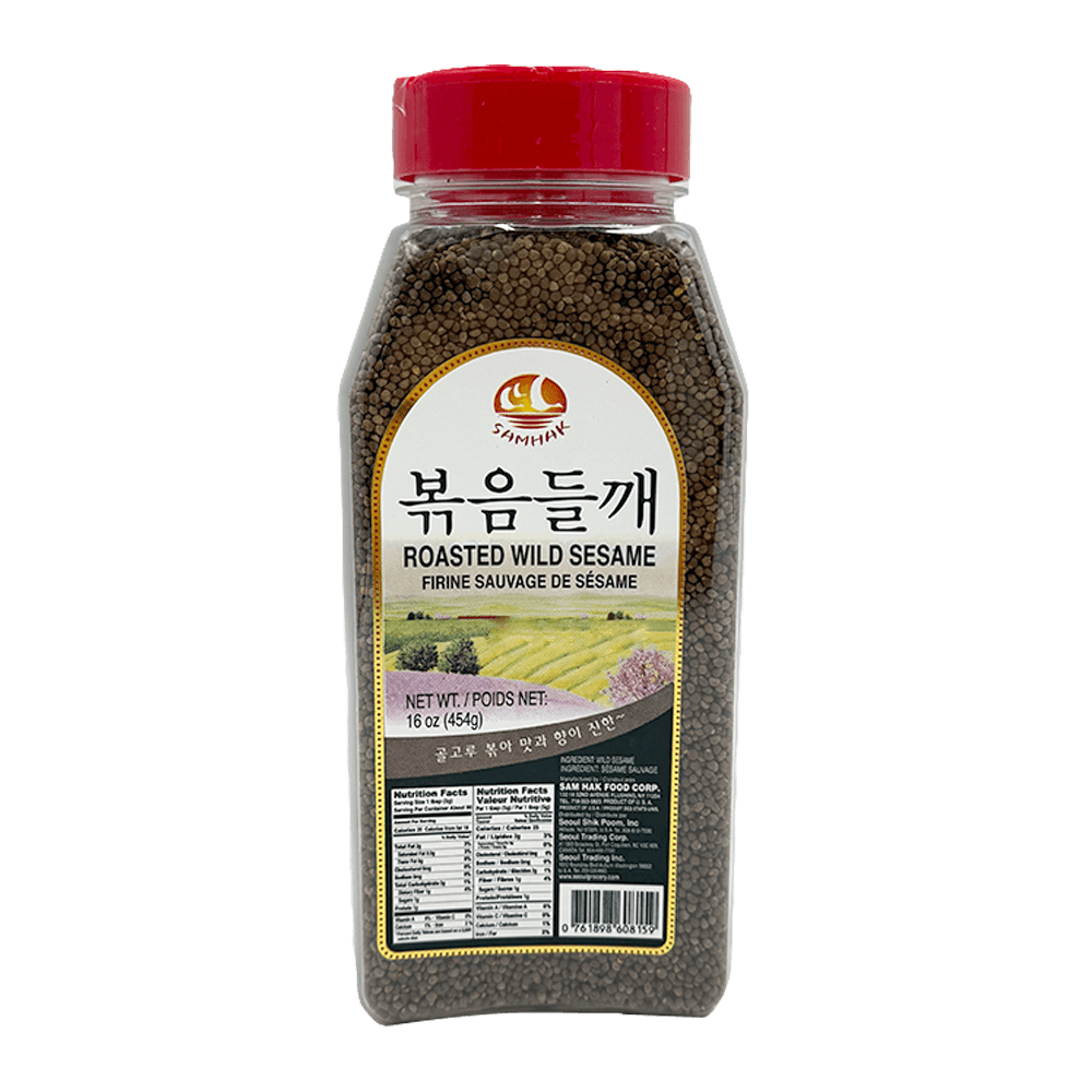 Buy Sam Hak Roasted Wild Sesame 16oz | HMart - H Mart