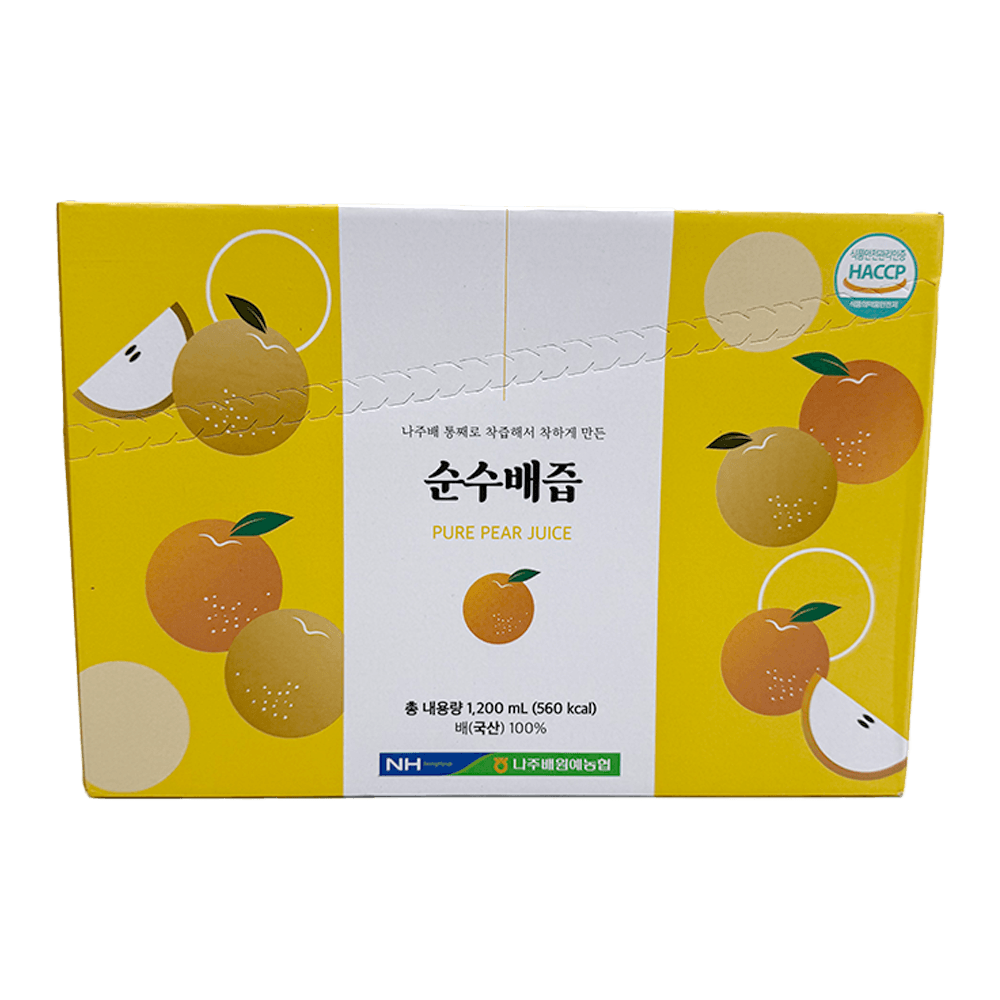 Pearjuice 4.05 Fl Oz (120ml) X 10 Packs - H Mart