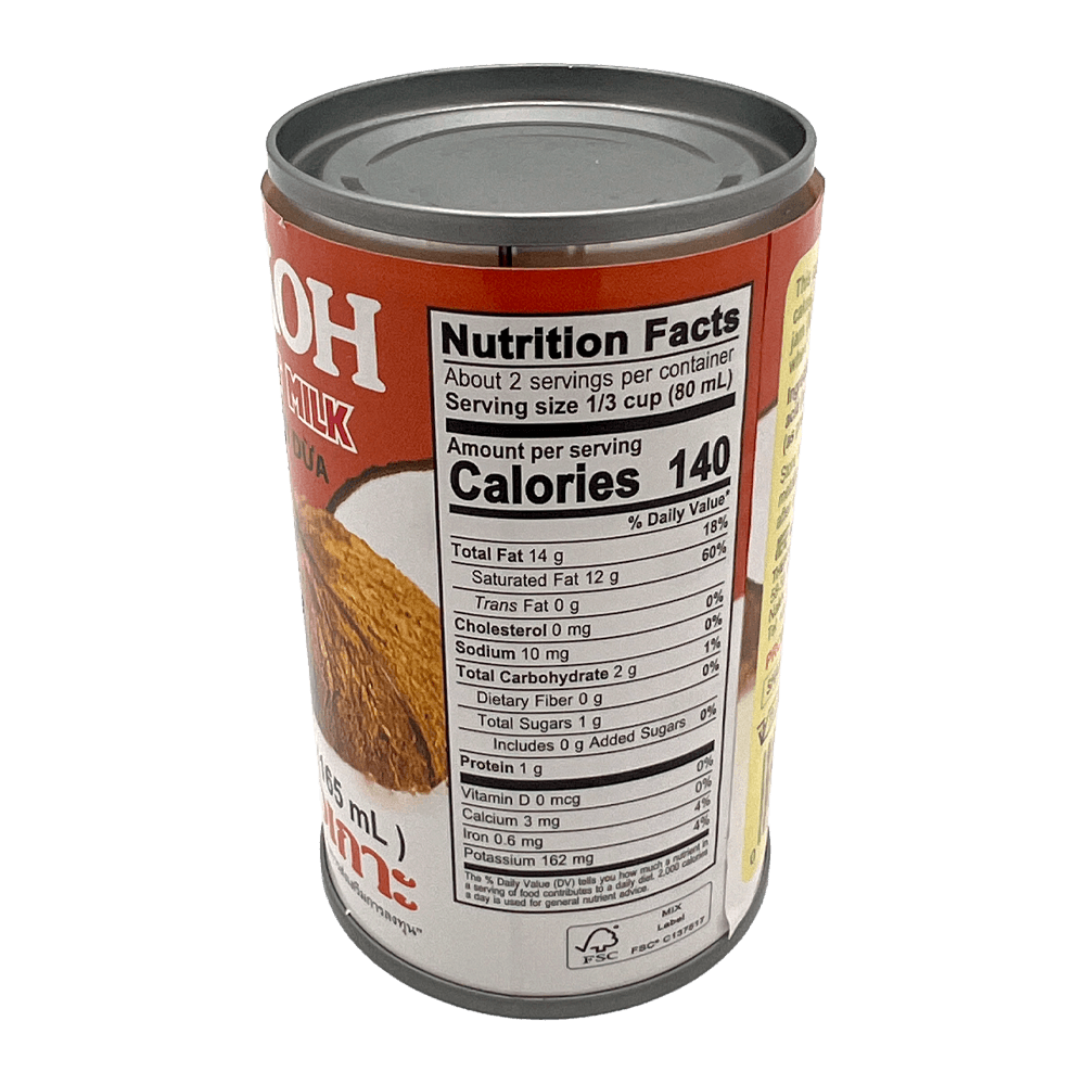 Coconut Milk 5.6 Fl Oz (165ml) - H Mart