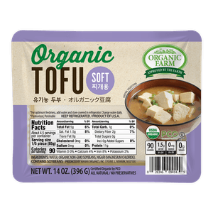 Organic Tofu Soft 14 Oz (396g)