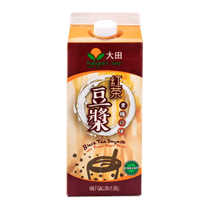 Black Tea Soymilk (Black Tea) 0.5 Gl (1.89L)