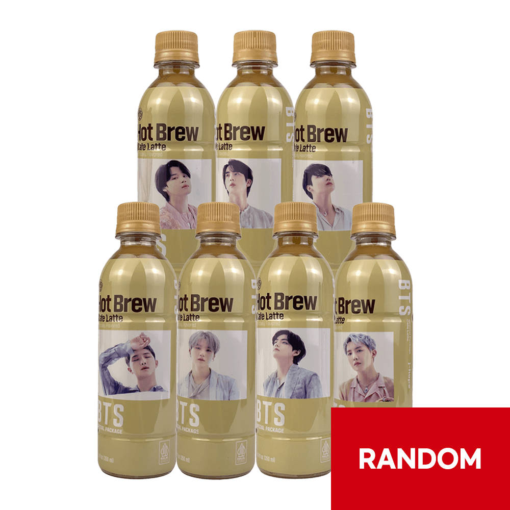 BTS Hot Brew Café Latte 11.83 Fl Oz (280 ml) - H Mart