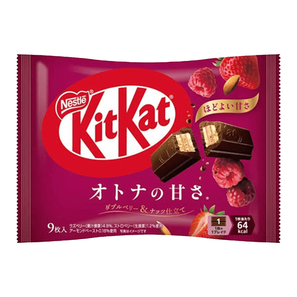 Kitkat Double Berry & Nuts 3.68 Oz (11.6g) - H Mart